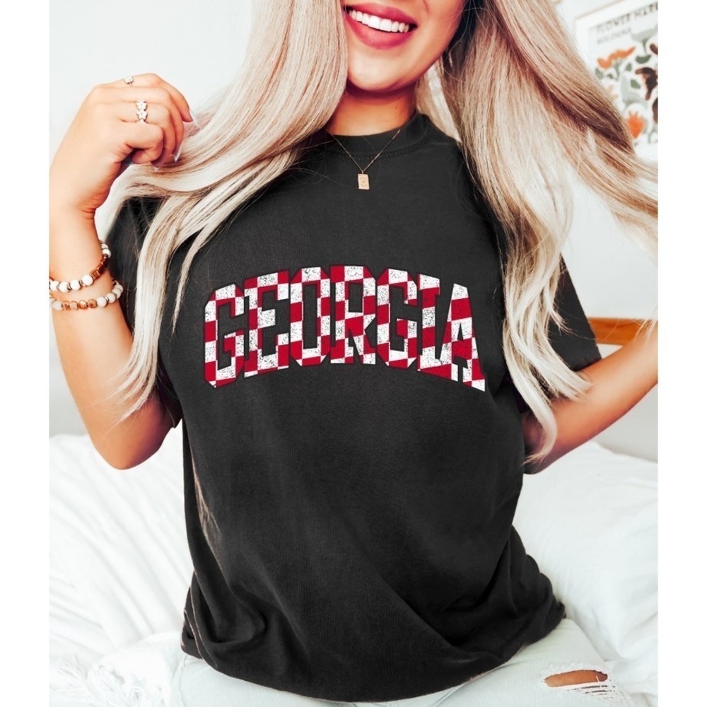Georgia GA Atlanta Game Day Southern Retro Graphic Unisex T-Shirt